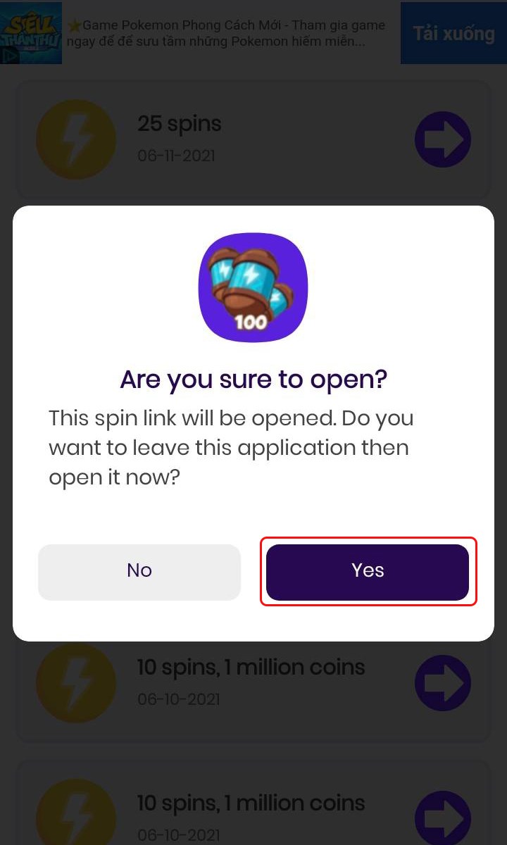 Nhận free spin, code Coin Master mới nhất 07/11/2024