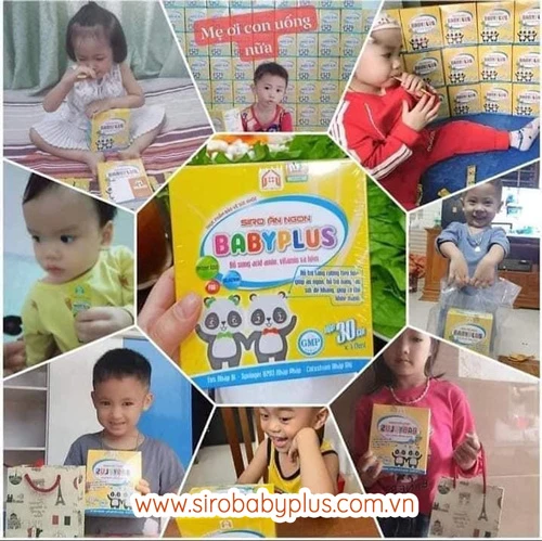 Siro Baby Plus - Bé Ăn Ngon, Ngủ Ngon