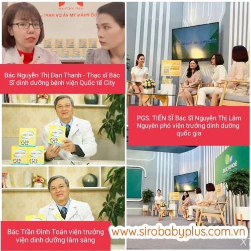 Siro Baby Plus - Bé Ăn Ngon, Ngủ Ngon