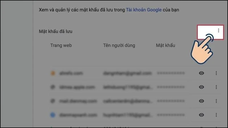 Cách xem mật khẩu đã lưu trên Chrome và cách quản lý mật khẩu hiệu quả - Thegioididong.com