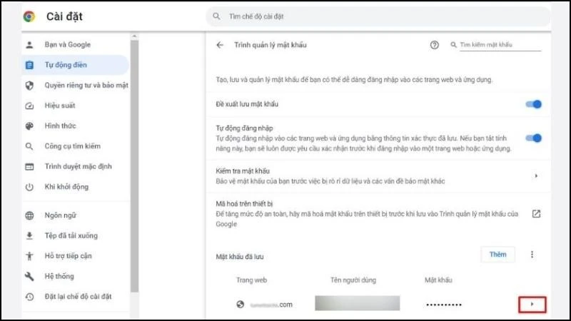 Cách xem mật khẩu đã lưu trên Chrome và cách quản lý mật khẩu hiệu quả - Thegioididong.com