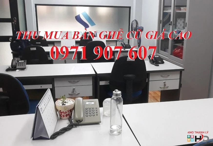 Thu mua bàn ghế cũ giá cao, báo giá tận nơi