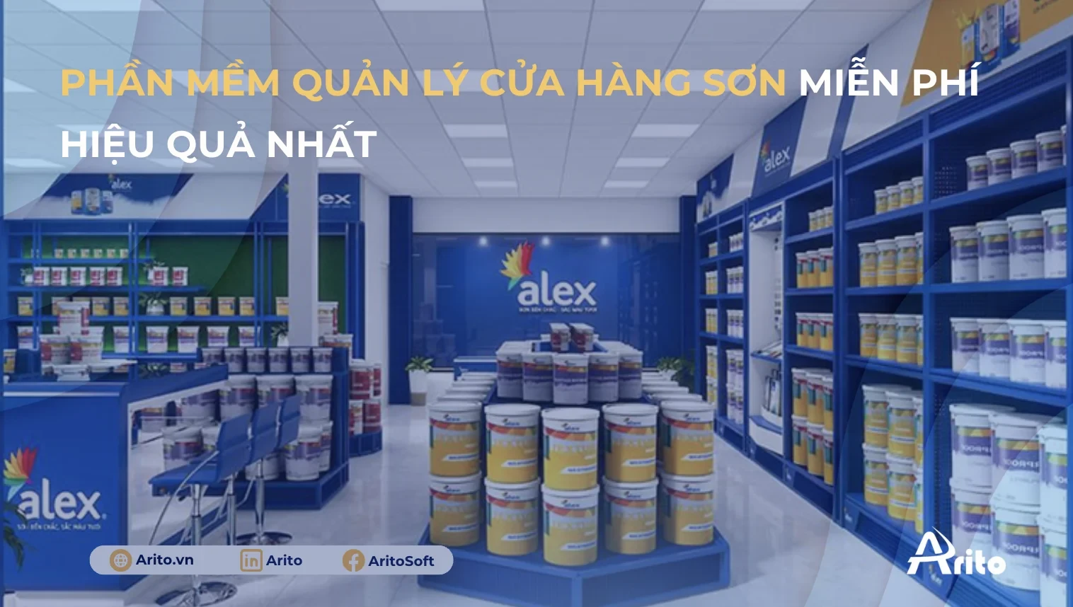 10 phần mềm quản lý cửa hàng Sơn miễn phí hiệu quả nhất