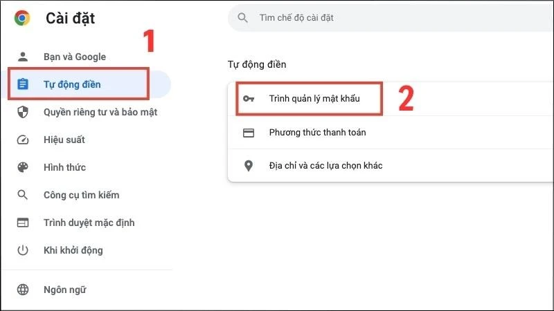 Cách xem mật khẩu đã lưu trên Chrome và cách quản lý mật khẩu hiệu quả - Thegioididong.com