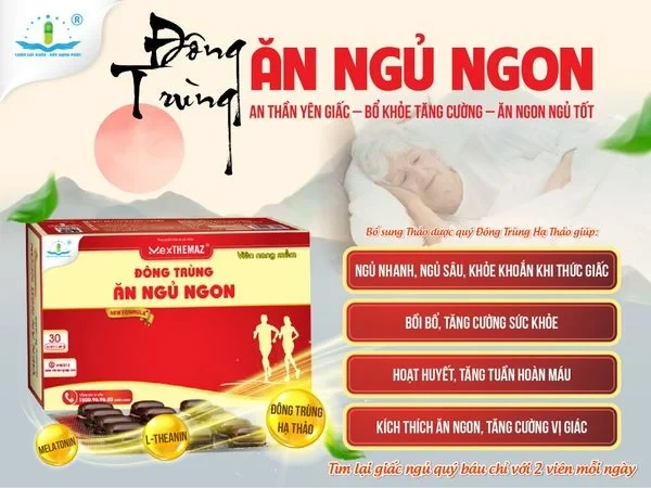 Đông Trùng Ăn Ngủ Ngon New Formula Fast (dạng vỉ)