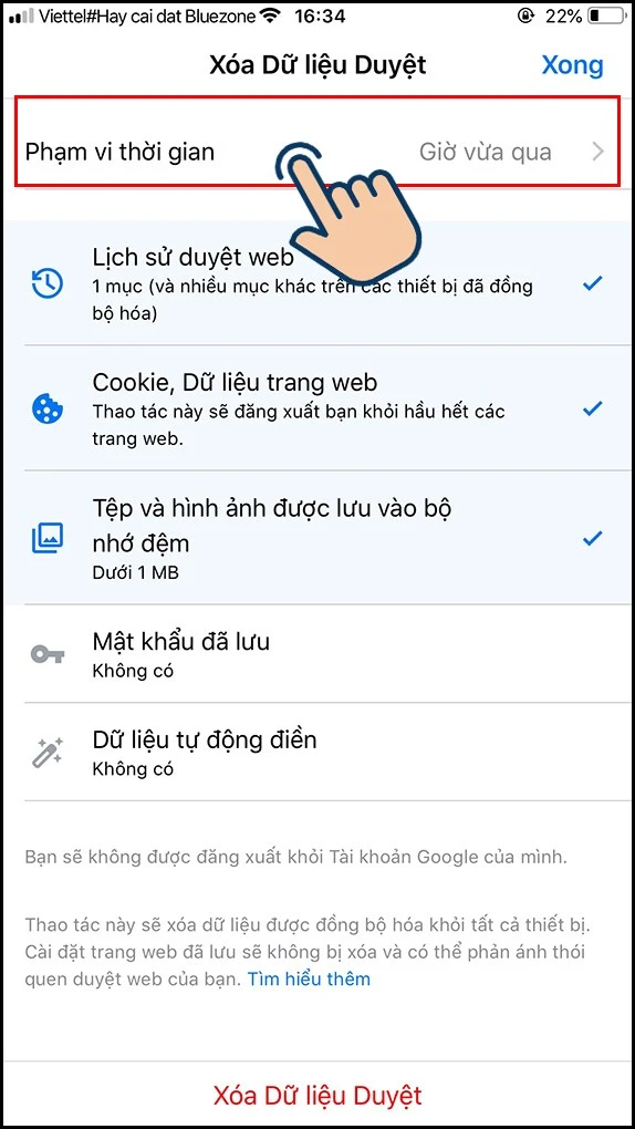 Cách xóa lịch sử duyệt web trên Chrome điện thoại, máy tính đơn giản