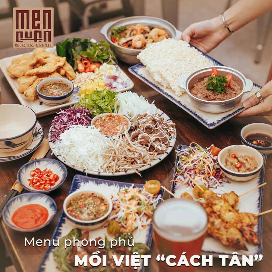 Men Quán - Tân binh làng nhậu chill hết nấc ở Quận 3