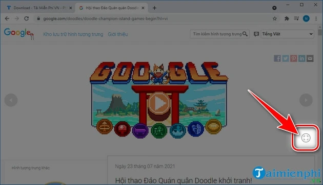 Hướng dẫn chơi Google Doodle đảo quán quân khởi tranh!