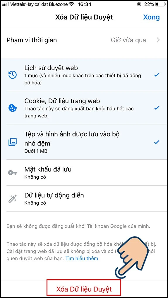 Cách xóa lịch sử duyệt web trên Chrome điện thoại, máy tính đơn giản