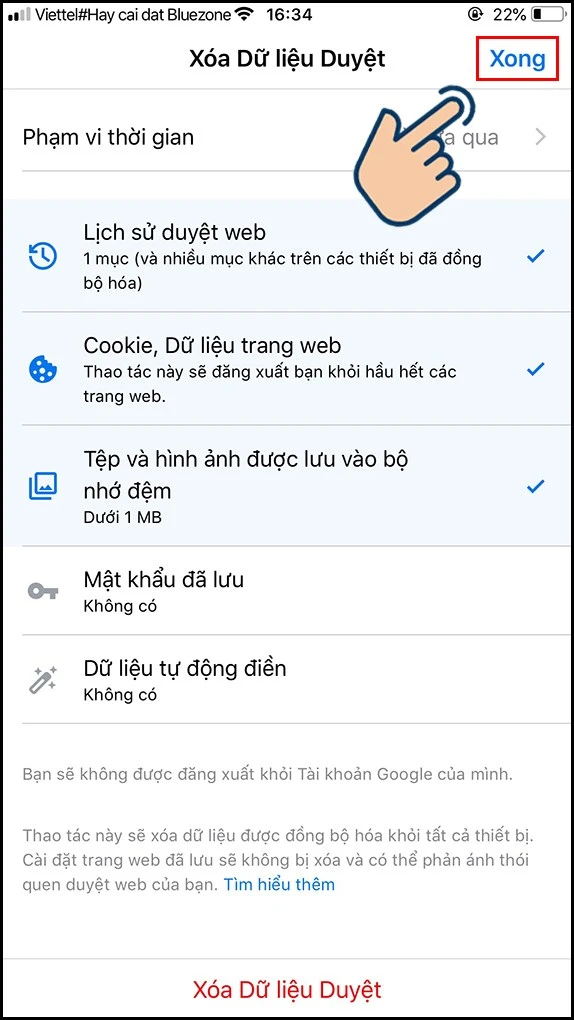 Cách xóa lịch sử duyệt web trên Chrome điện thoại, máy tính đơn giản