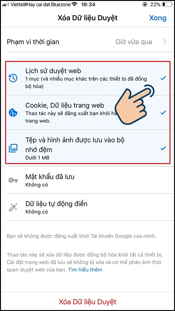 Cách xóa lịch sử duyệt web trên Chrome điện thoại, máy tính đơn giản