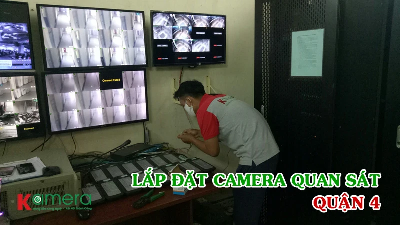 Lắp Đặt Camera Quan Sát Tại Quận 4