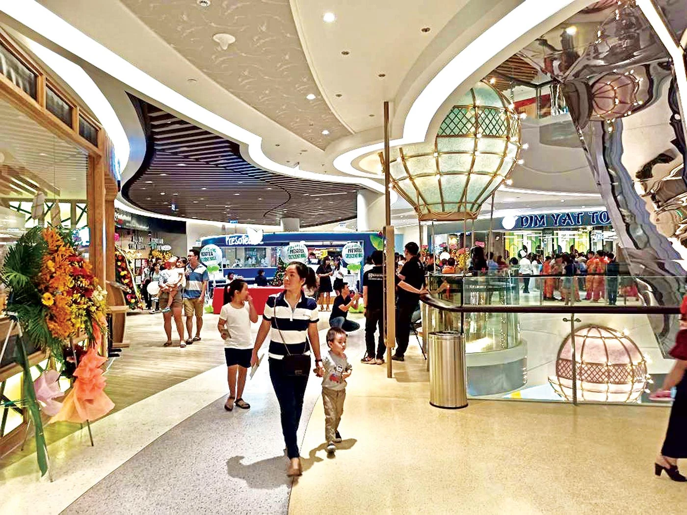 Diện mạo mới của Crescent Mall – Lay động từng giác quan