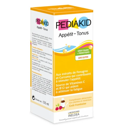 Siro Pediakid Appetit Tonus Pháp kích thích bé ăn ngon - 125ml (cho bé từ 6 tháng tuổi)