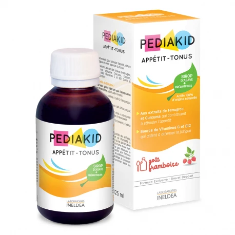 Siro Pediakid Appetit Tonus Pháp kích thích bé ăn ngon – 125ml (cho bé từ 6 tháng tuổi)