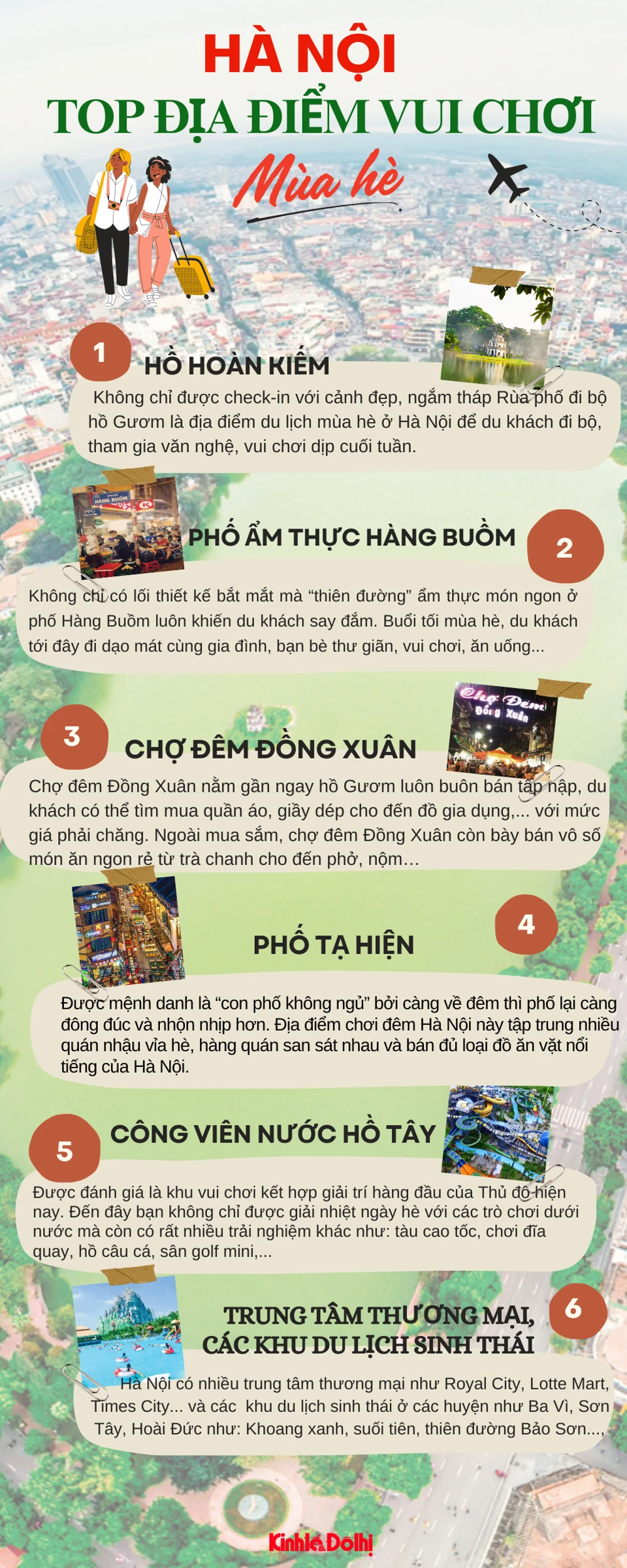 Vì sao nên đến Hà Nội vào mùa Hè?