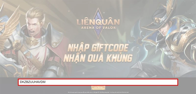 Full code Liên Quân Mobile mới nhất 10/2024, cách nhập chi tiết