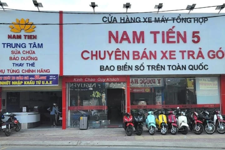 Địa chỉ mua xe trả góp 0% uy tín tại TP HCM - Xe máy Nam Tiến