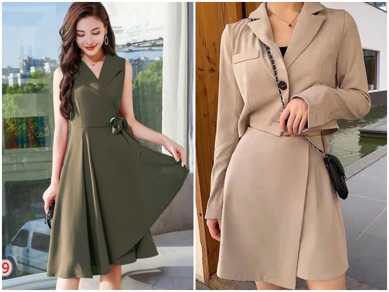 7 bộ vest nữ cách điệu chuẩn style Hàn Quốc