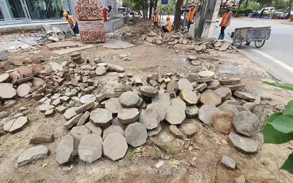 Địa chỉ mua gạch lát vỉa hè cũ thanh lý giá siêu rẻ, chất lượng