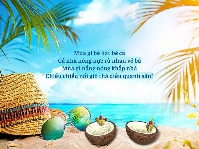 35+ câu đố về mùa hè kèm đáp án cho trẻ mầm non hay nhất