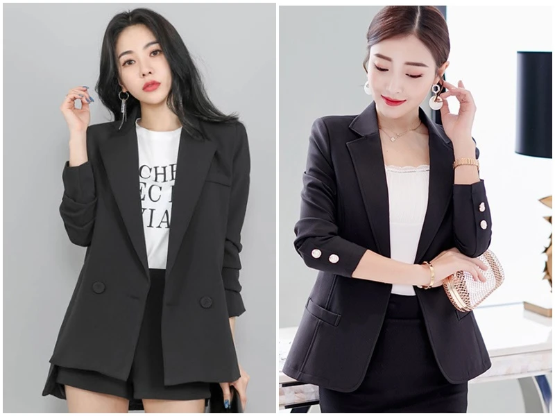 7 bộ vest nữ cách điệu chuẩn style Hàn Quốc