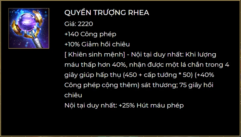 Tổng hợp tất cả trang bị và công dụng trong Liên Quân Mobile mùa 23