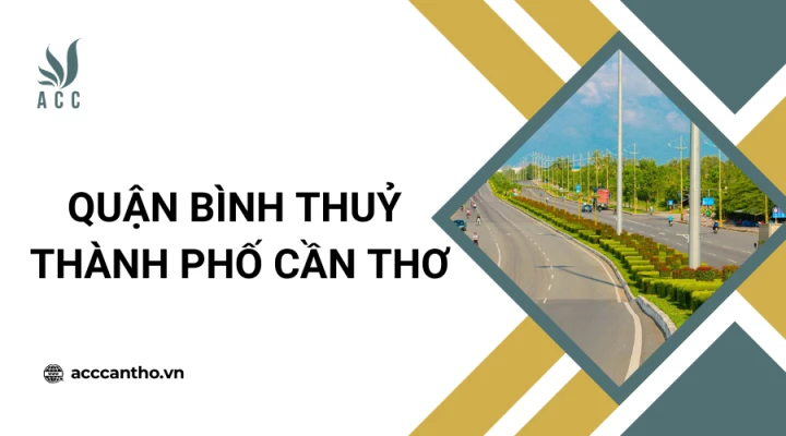 Chi tiết quận Bình Thuỷ Thành phố Cần Thơ