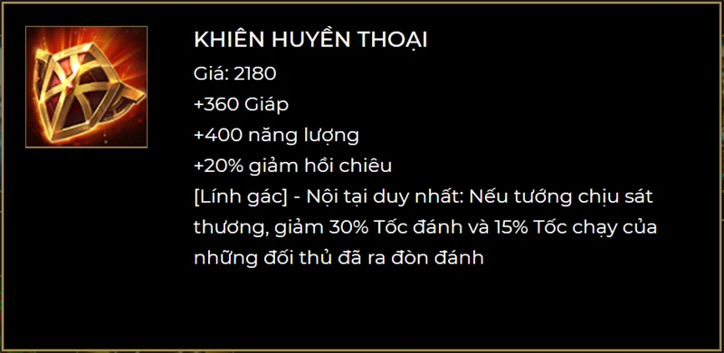 Tổng hợp tất cả trang bị và công dụng trong Liên Quân Mobile mùa 23