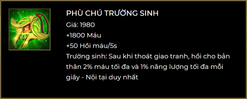 Tổng hợp tất cả trang bị và công dụng trong Liên Quân Mobile mùa 23