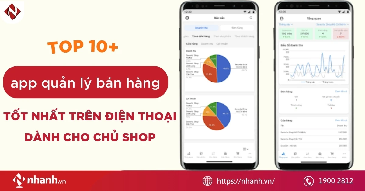 10 App quản lý bán hàng miễn phí tốt nhất trên điện thoại