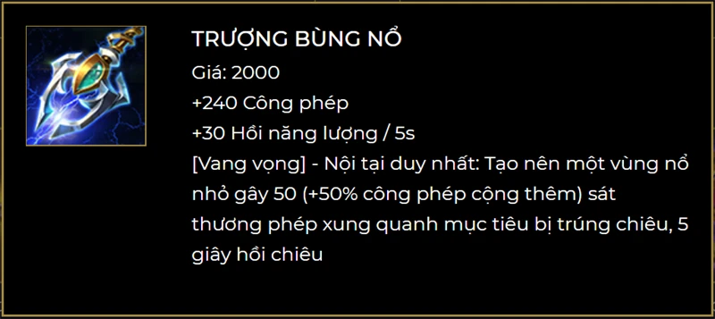 Tổng hợp tất cả trang bị và công dụng trong Liên Quân Mobile mùa 23