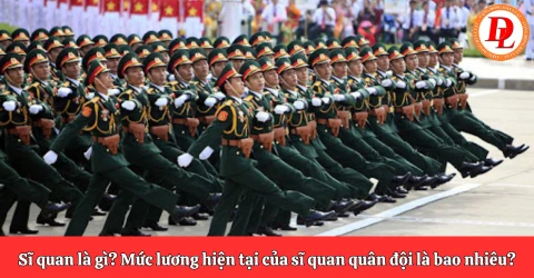 Sĩ quan là gì? Mức lương hiện tại của sĩ quan quân đội là bao nhiêu?