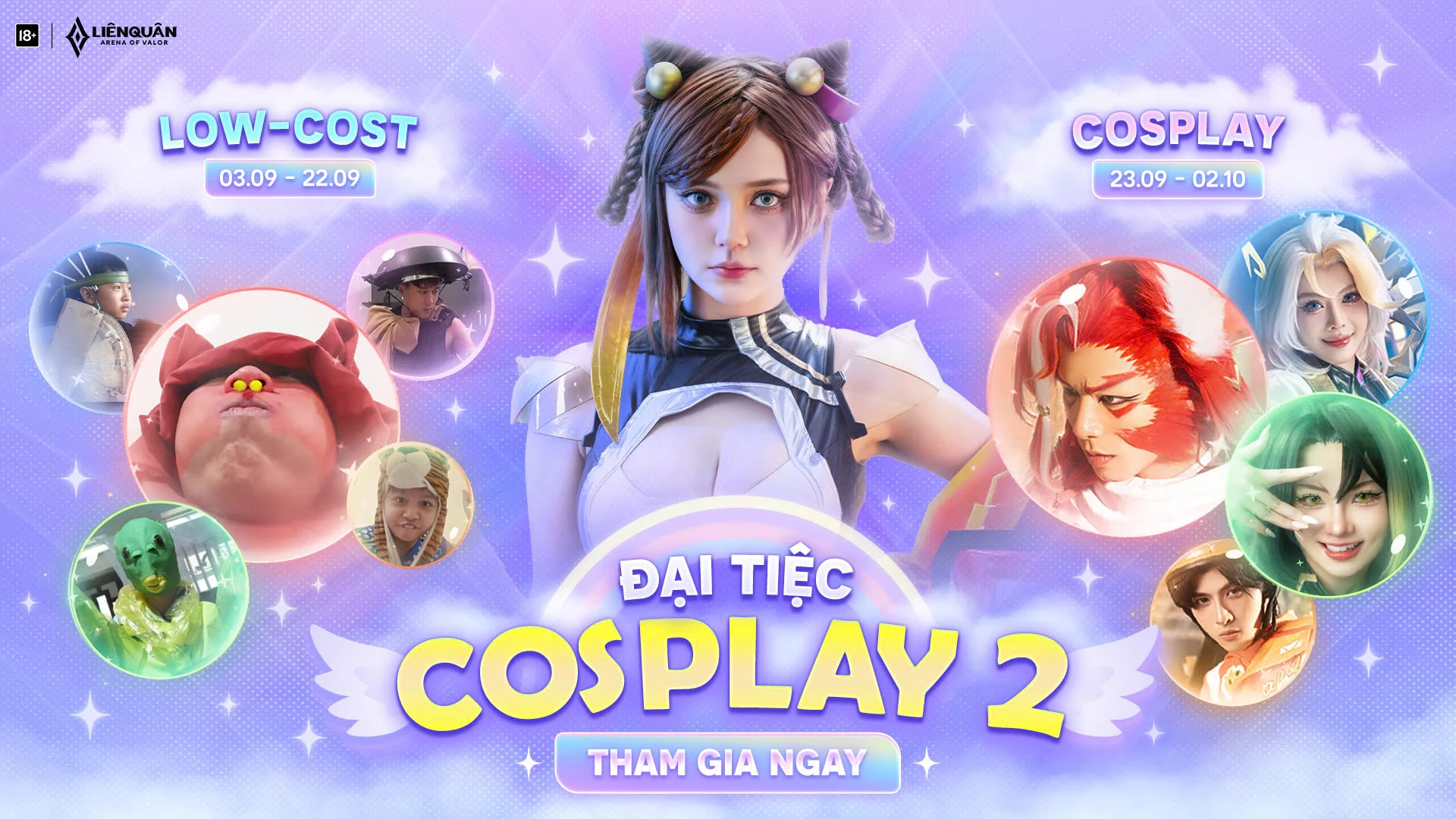 ĐẠI TIỆC COSPLAY MÙA 2 CHÍNH THỨC TRỞ LẠI