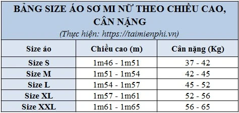 Cách tính size áo chuẩn cho cả nam và nữ