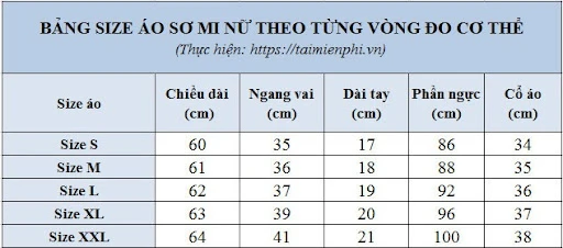 Cách tính size áo chuẩn cho cả nam và nữ