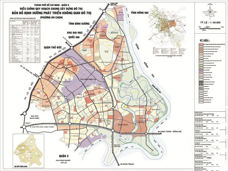 Bản đồ Quận 9 TPHCM chi tiết [Cập nhật mới nhất]