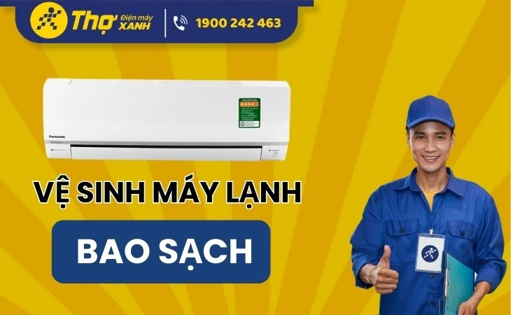 Vệ sinh máy lạnh Quận 7 nhanh chóng - sạch ngay - giá mềm