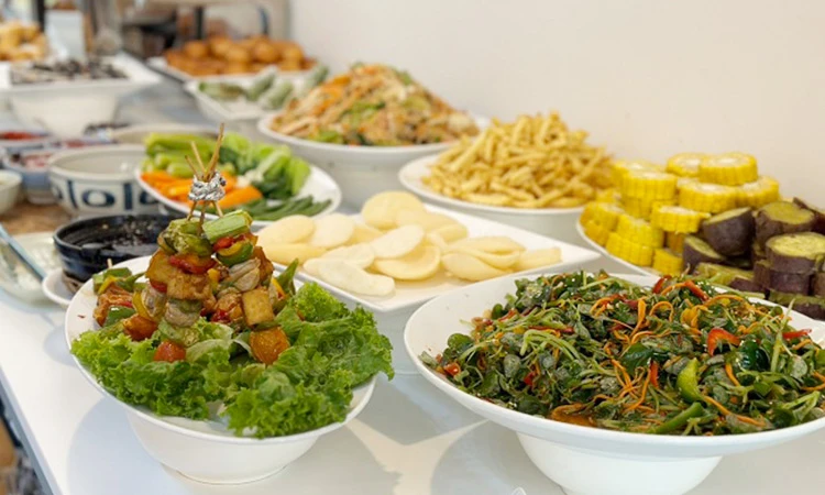 Buffet chay quận 7: Trải nghiệm ẩm thực đa dạng