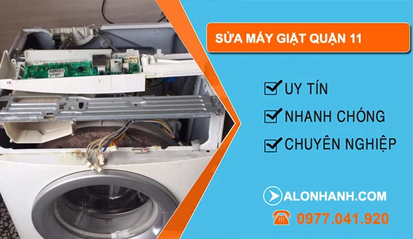 Dịch vụ sửa máy giặt quận 11 uy tín với An Tâm