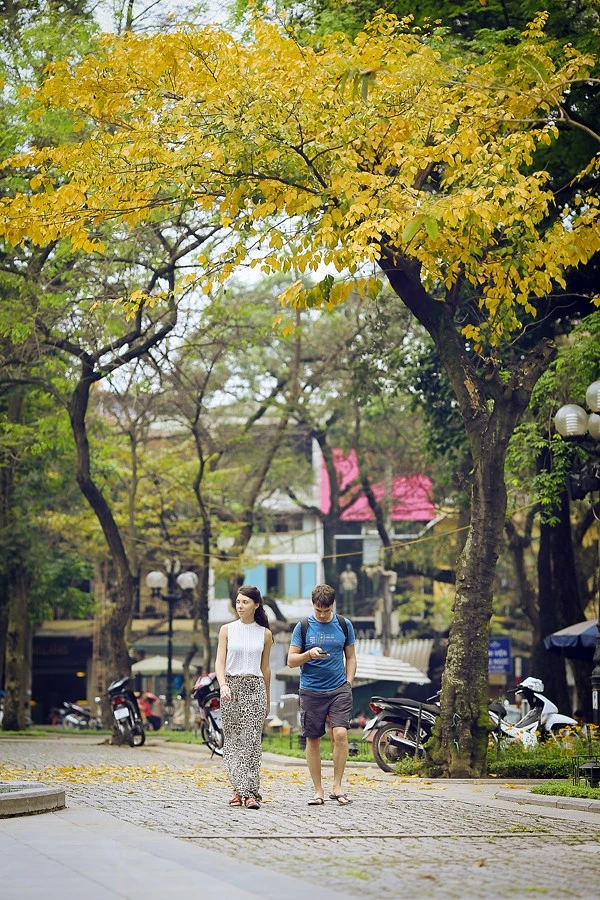 Hà Nội đẹp nao lòng những ngày thu