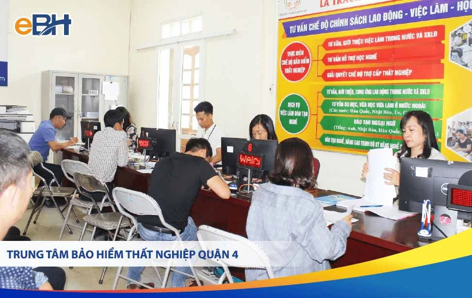 Địa chỉ liên hệ trung tâm Bảo hiểm thất nghiệp Quận 4