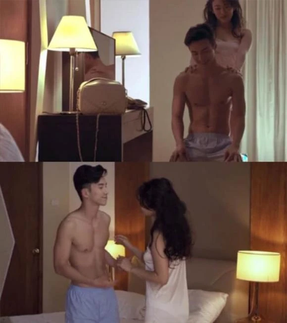 Mỹ nam điển trai chẳng kém gì Won Bin trong “Diên Hi công lược” bị đào lại cảnh nóng với mỹ nhân 18+