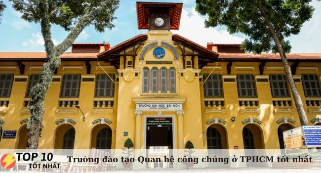 Top 10 trường đào tạo ngành Quan hệ công chúng ở TPHCM tốt nhất - top10totnhat.net