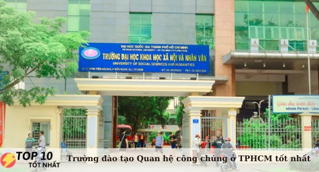 Top 10 trường đào tạo ngành Quan hệ công chúng ở TPHCM tốt nhất - top10totnhat.net