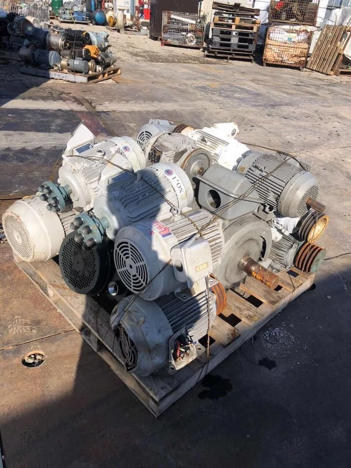 Thu mua Motor Cũ các loại 1 pha, 2 pha, 3 pha