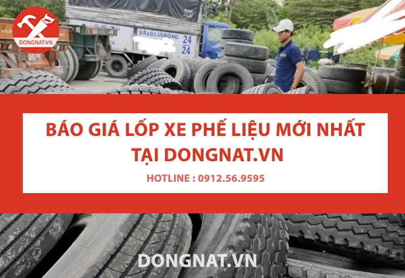 Báo giá lốp xe phế liệu 06/12/2024