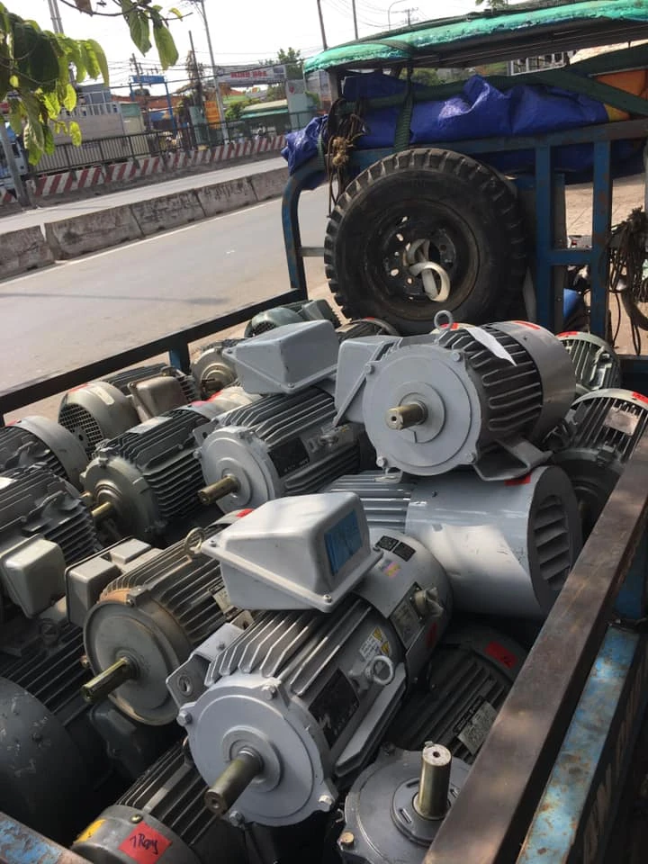 Thu mua Motor Cũ các loại 1 pha, 2 pha, 3 pha