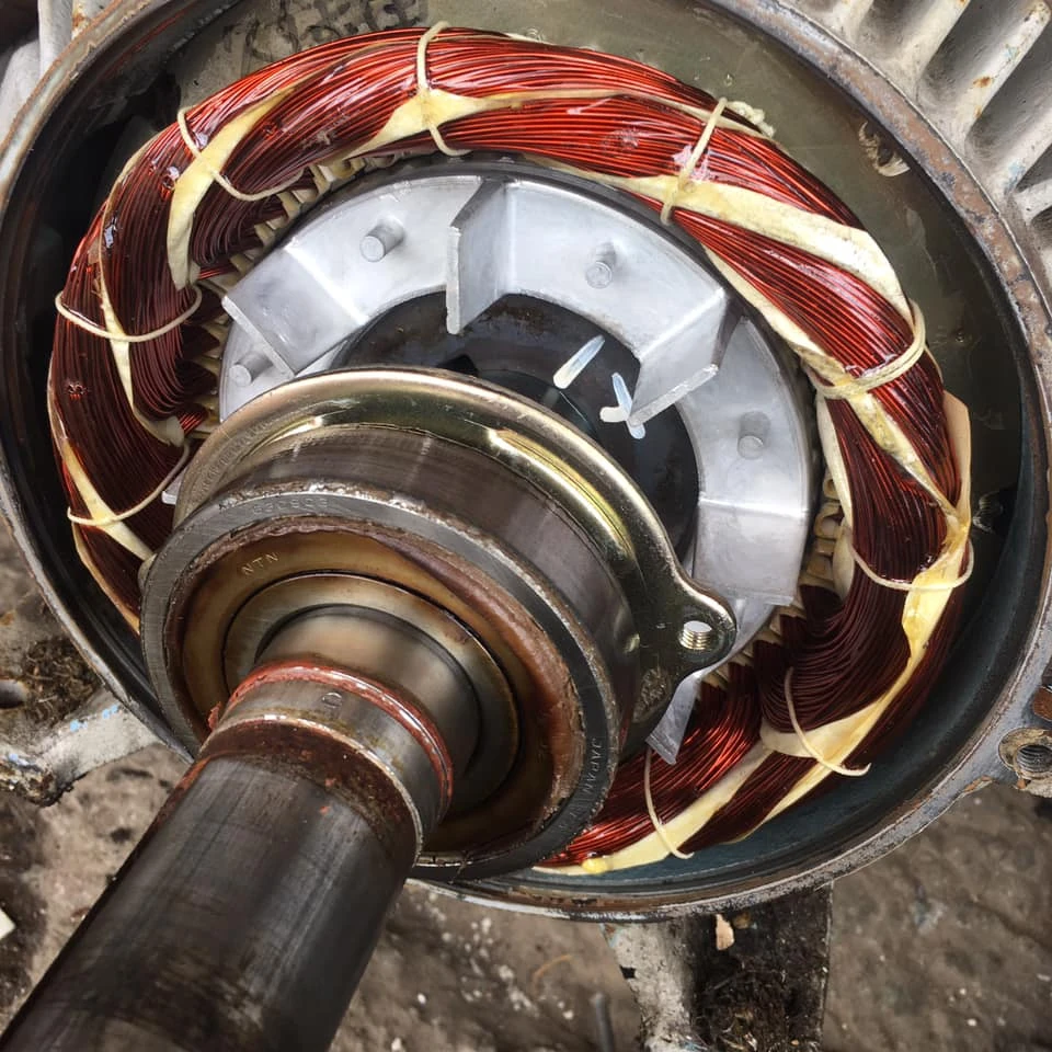 Thu mua Motor Cũ các loại 1 pha, 2 pha, 3 pha