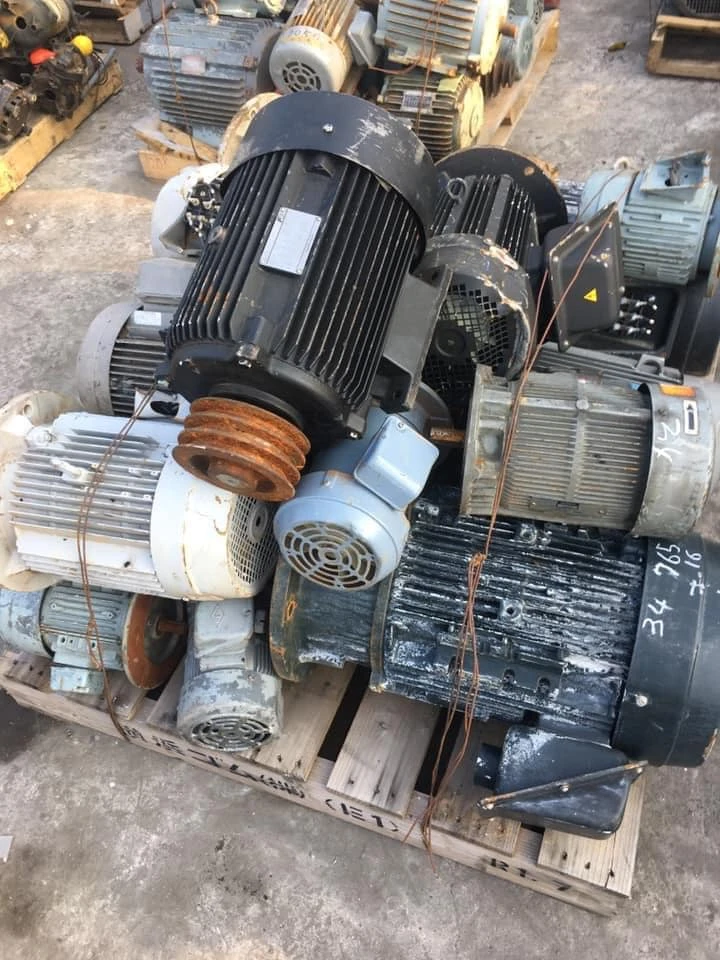 Thu mua Motor Cũ các loại 1 pha, 2 pha, 3 pha